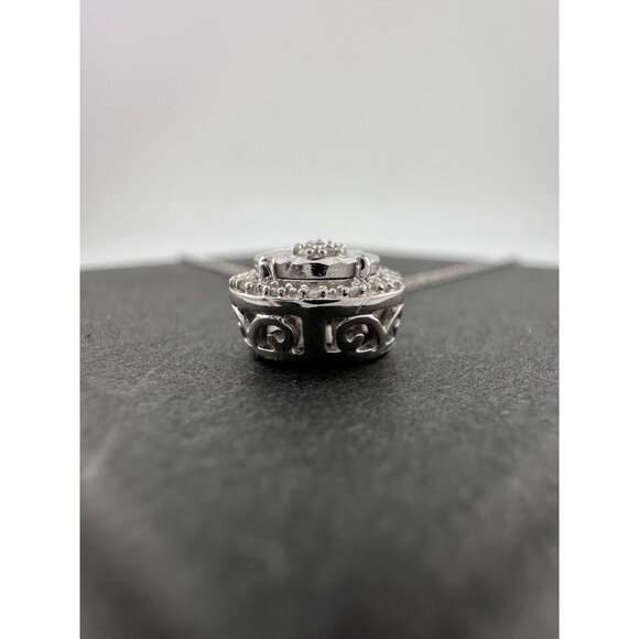 Pear Cut Natural Diamond Pendant Necklace - Picture 13 of 15